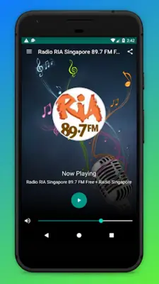 Radio RIA 89.7 Singapore FM SG android App screenshot 1